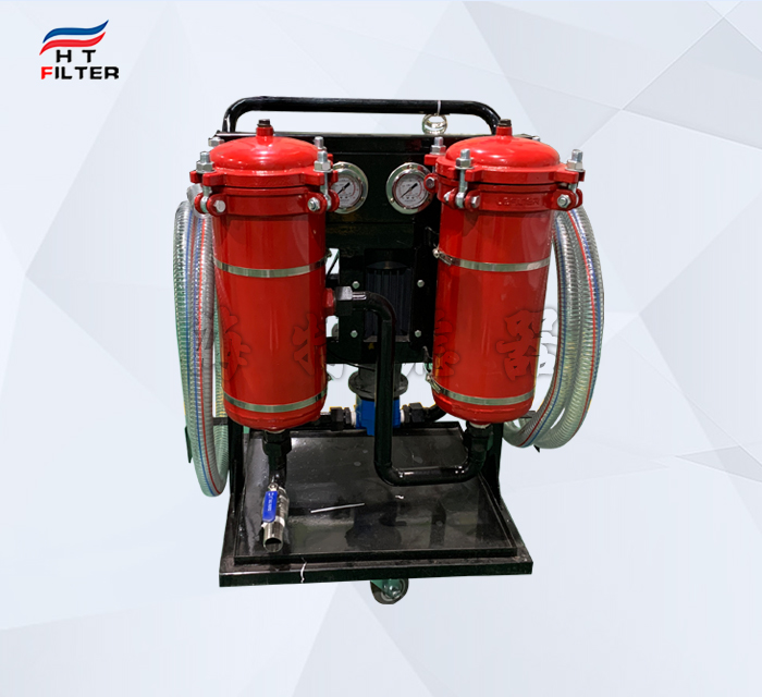 防溢流保护运转平稳液压油净化移动式滤油机