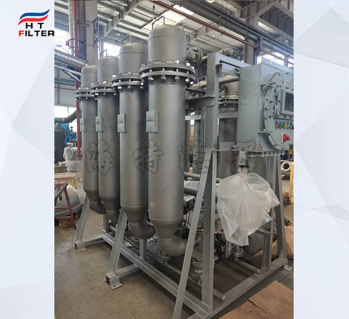 造纸浊白水过滤列管反冲洗过滤器
