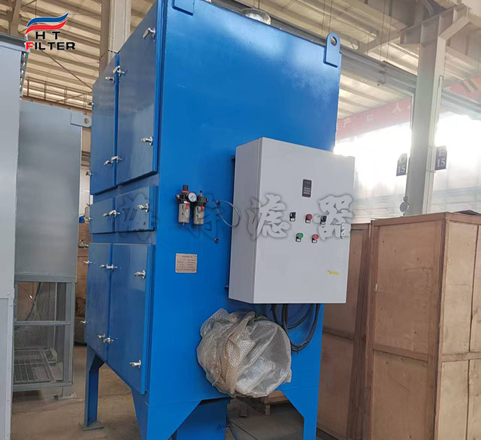 车间切割粉尘处理竖装式滤筒除尘器