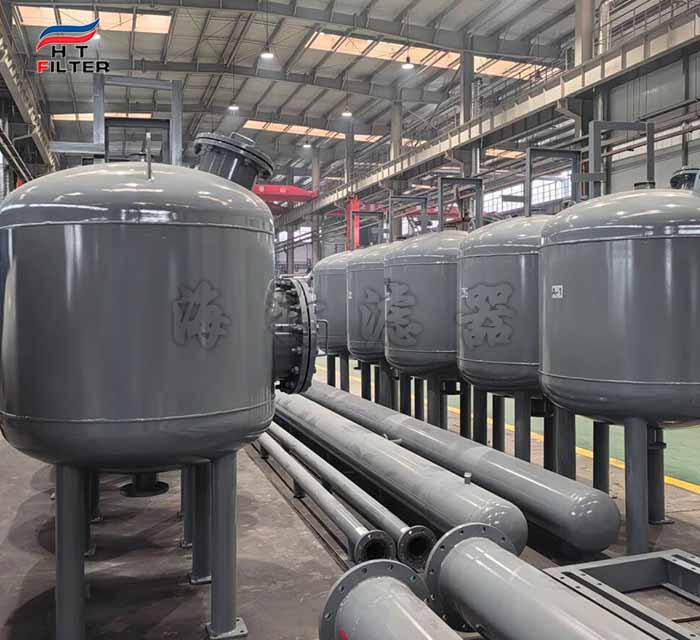 全自动浅层砂介质过滤器