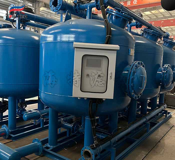 水库水预处理浅层砂过滤器