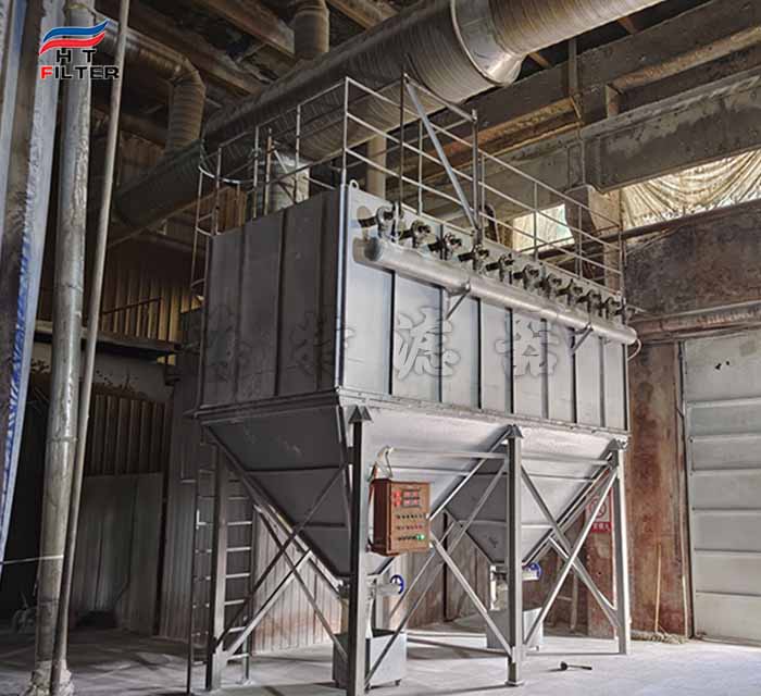 建材水泥行业石灰石破碎布袋除尘器