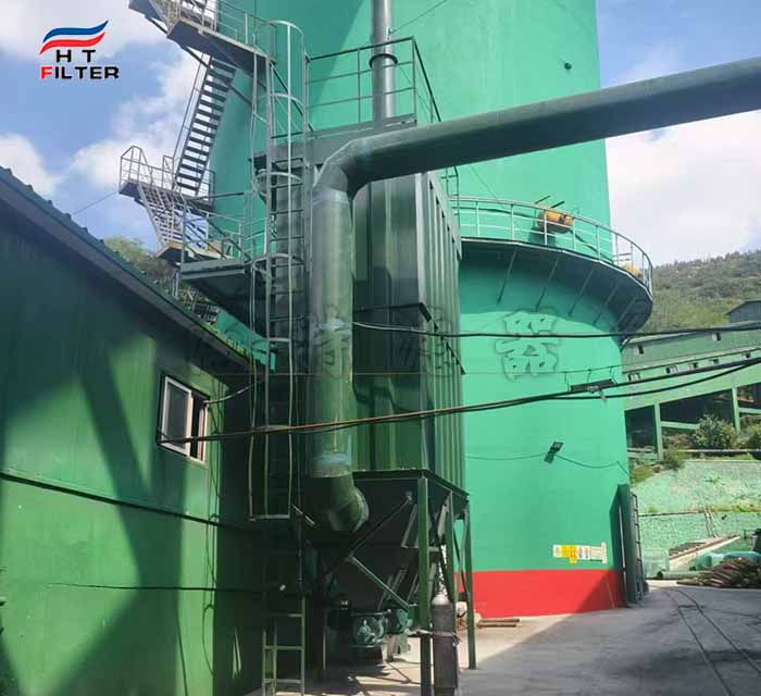 石墨负极材料混合粉尘处理布袋除尘器